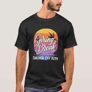 Camiseta Professor de Break Squad Retro Spring Break 2022