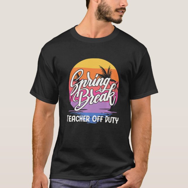 Camiseta Professor de Break Squad Retro Spring Break 2022 (Frente)