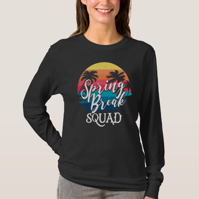 Camiseta Professor de Break Squad Retro Spring Break 2022 (Frente)