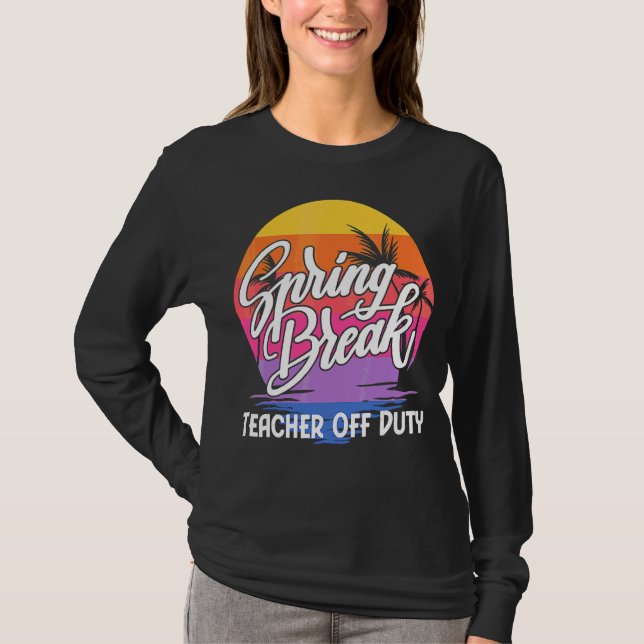 Camiseta Professor de Break Squad Retro Spring Break 2022 (Frente)