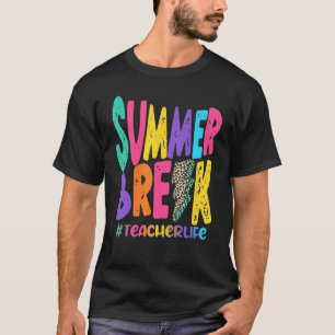 Camiseta Professor de Break Summer Subleopardo da Vida