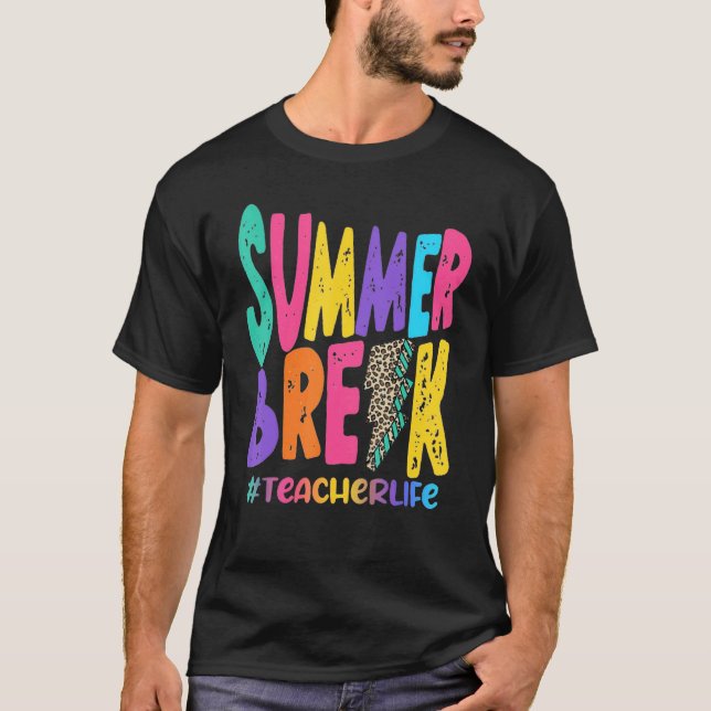 Camiseta Professor de Break Summer Subleopardo da Vida (Frente)