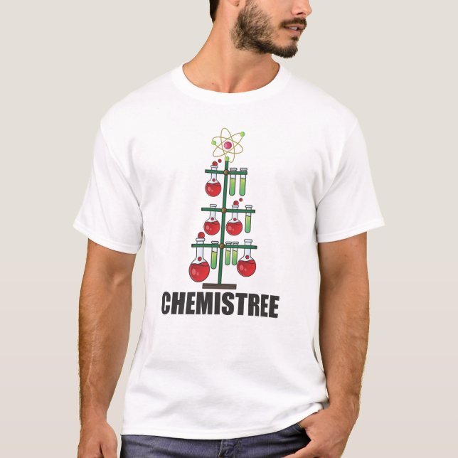 Camiseta Professor de Ciência da Química de Natal (Frente)