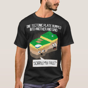 Camiseta Professor de Ciência da Terra em Geologia de Plata
