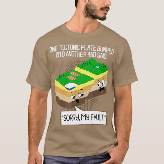 Camiseta Professor de Ciência da Terra em Geologia de Plata