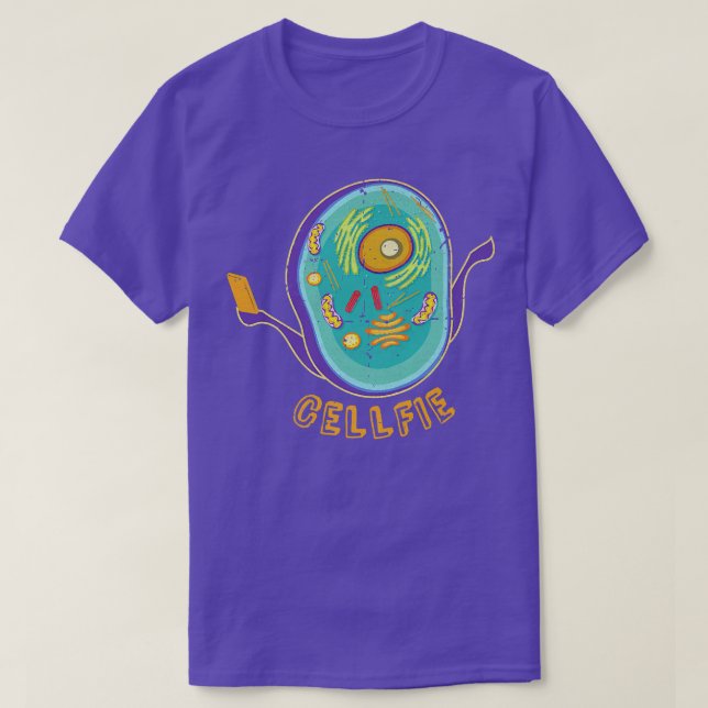 Camiseta Professor de Ciência em Biologia Celular da Rede C (Frente do Design)