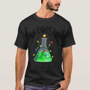 Camiseta Professor de Ciência Engraçado Oh Chemis-Tree Nata