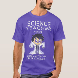 Camiseta Professor de Ciência Igual a Professor Normal, mas
