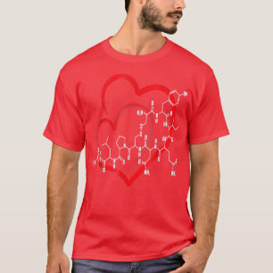 Camiseta Professor de Ciência Valentine Day Special Oxytoci
