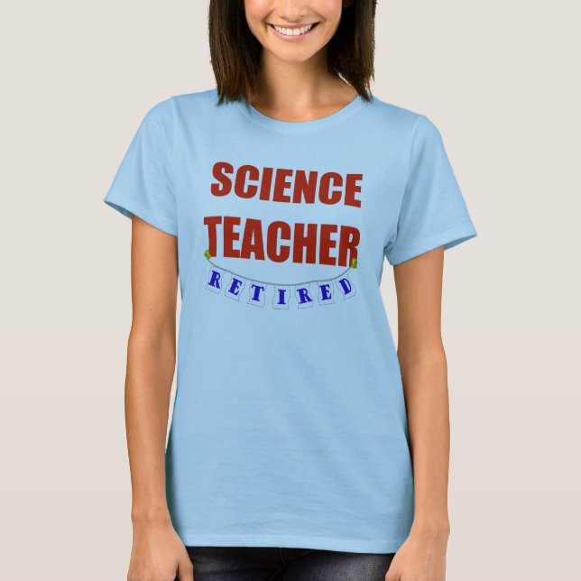 CAMISETA PROFESSOR DE CIÊNCIAS APOSENTADO (Frente)