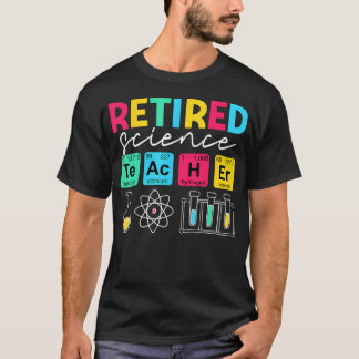 Camiseta Professor de Ciências Aposentado Tabela Periódica