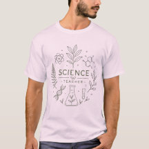 Professor de Ciências Botânicas Design Vintage