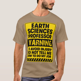 Camiseta Professor de Ciências da Terra2