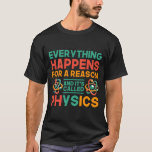 Camiseta Professor de Ciências de Física Físico