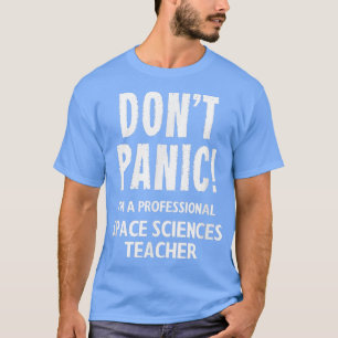 Camiseta Professor de Ciências Espaciais