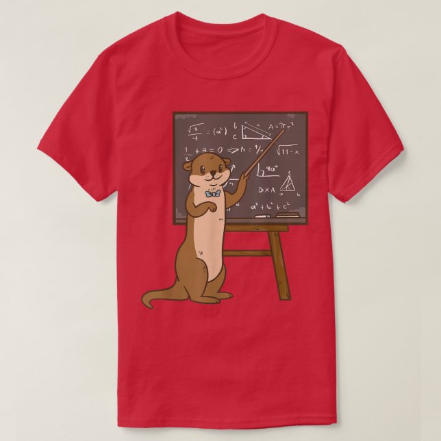 Camiseta Professor de Ciências Externas (Frente do Design)