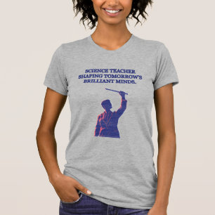 Camiseta Professor de Ciências Formando Mentes Brilhantes E