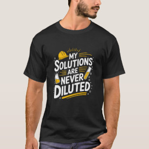Camiseta Professor de Ciências Químicas, Engenheiro Químico