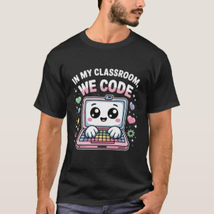 Camiseta Professor de Codificação Fofo – Ciência da Computa