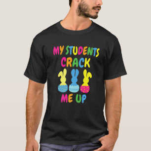 Camiseta Professor de Coelhinhos de Páscoa, meus alunos me
