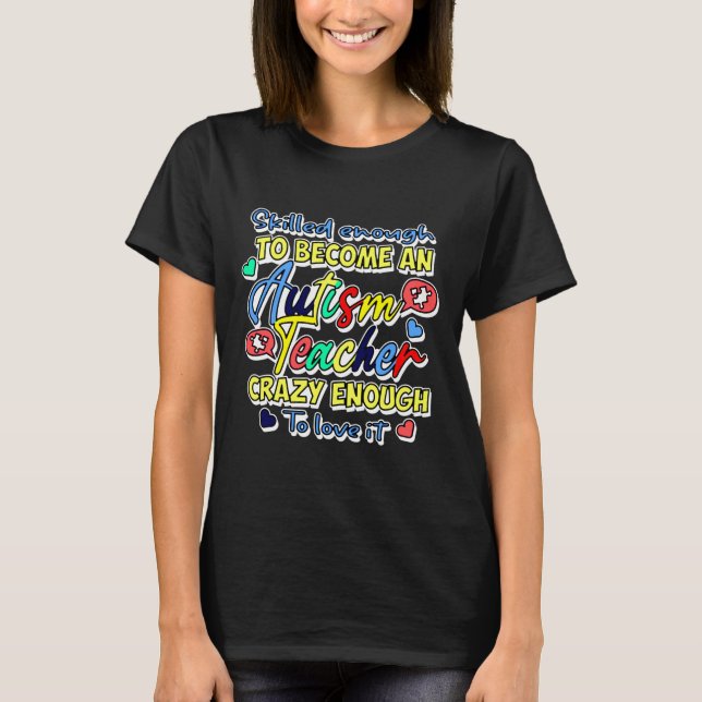 Camiseta Professor de Consciência Autismo (Frente)