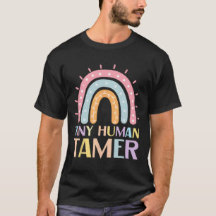 Camiseta Professor de Creche Domador de Humano Pequeno Dia