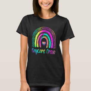 Camiseta Professor de Creche Tie Dye Arco-íris Provedor de