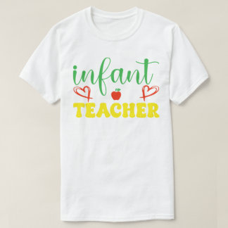 Camiseta professor de criança de volta à escola
