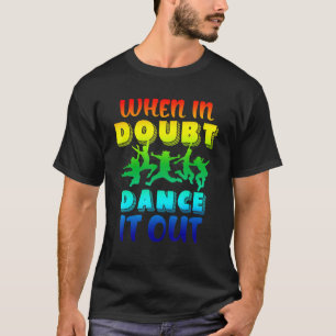 Camiseta Professor de dança Colorida