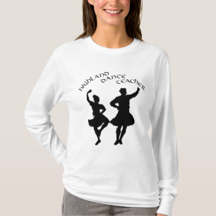 Camiseta Professor de Dança das Terras Altas Escocesas - Si