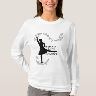 Camiseta Professor de Dança das Terras Altas - Silhueta Pre