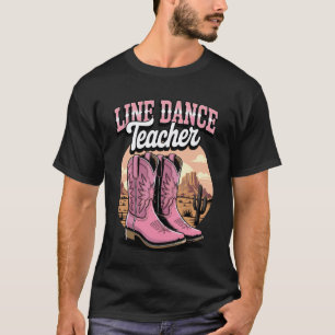 Camiseta Professor de Dança em Linha
