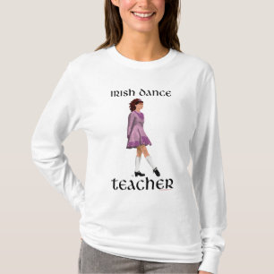 Camiseta Professor de Dança Step Irlandesa - Rosa