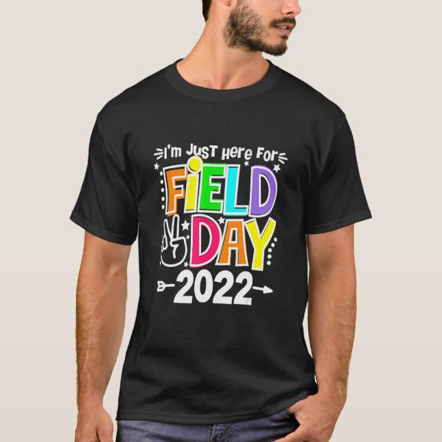 Camiseta Professor De Dia De Campos Bonito Estou Aqui Para  (Frente)