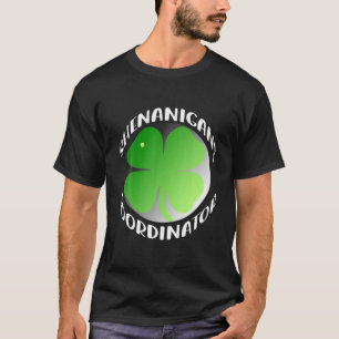 Camiseta Professor de Dia de São Patrício Coordenador She