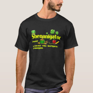 Camiseta Professor de Dia de São Patrick, Definição de S