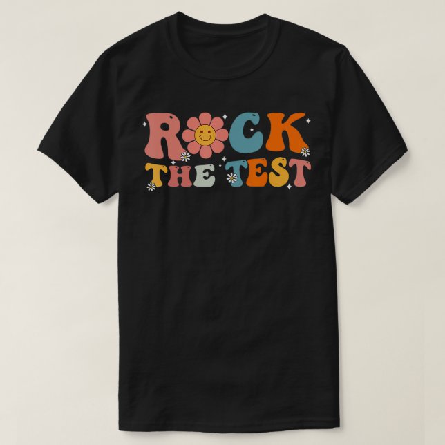 Camiseta Professor de Dia de Teste do Professor (Frente do Design)