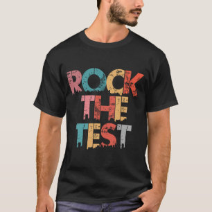Camiseta Professor de Dia de Teste do Professor de Vintage
