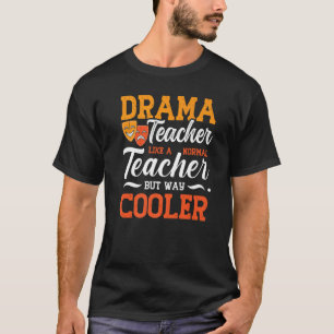 Camiseta Professor de Drama Teatro Musical Atuação Tespiano