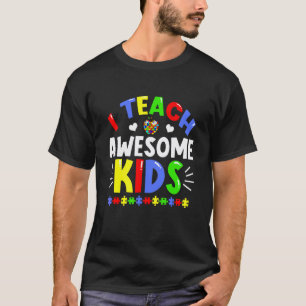 Camiseta Professor de Educação Especial Autismo Peça de Puz
