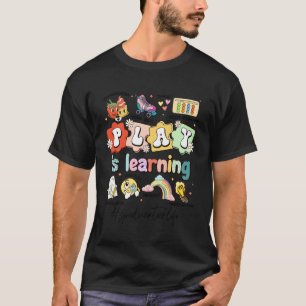 Camiseta Professor de Educação Especial Cute Play é Aprendi