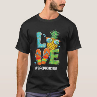 Camiseta Professor de Educação Especial de Verão do Love Pi