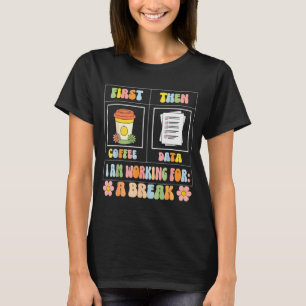 Camiseta Professor de Educação Especial Engraçado Café Prim