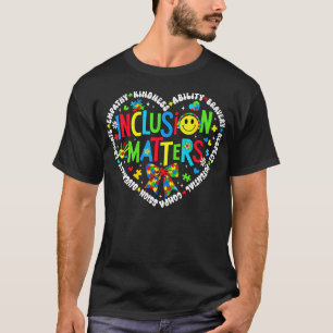 Camiseta Professor de Educação Especial Inclusão é Importan