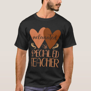 Camiseta Professor de Educação Especial Negra História Negr