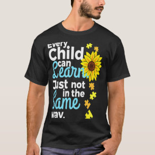 Camiseta Professor de Educação Especial para Autismo Mulher