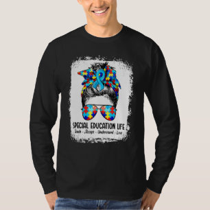 Camiseta Professor de Educação Especial Vida Sped Ensinar A