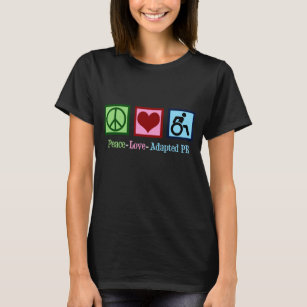Camiseta Professor de educação física adaptado pelo Peace L