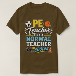 Camiseta Professor de Educação Física Como um Professor Nor