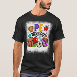 Camiseta Professor de Educação Física de Pe Ensino Sangrado